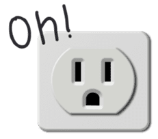 Cute Creative Sockets sticker #2450332