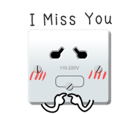 Cute Creative Sockets sticker #2450334