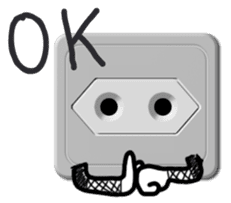 Cute Creative Sockets sticker #2450337