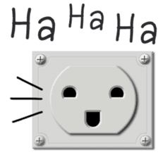 Cute Creative Sockets sticker #2450343