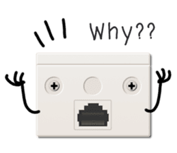 Cute Creative Sockets sticker #2450355