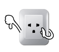Cute Creative Sockets sticker #2450366