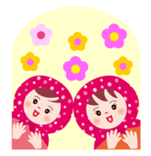 Matryoshka six sisters sticker #2450412