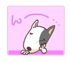 Bull terrier(DAIFUKU) sticker #2450630