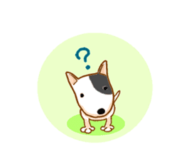 Bull terrier(DAIFUKU) sticker #2450643