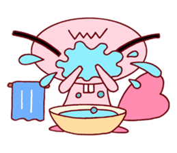 Beaver cartoon character "Dipper" sticker #2451089