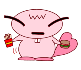 Beaver cartoon character "Dipper" sticker #2451109