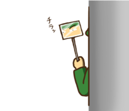 The soldier who conveys a feeling sticker #2451374