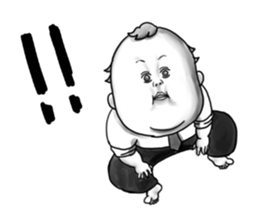 Business baby sticker #2451698