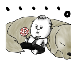 Business baby sticker #2451699