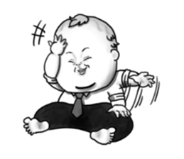 Business baby sticker #2451709