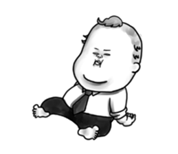 Business baby sticker #2451717