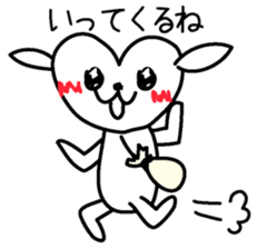 An interesting dog sticker #2452209