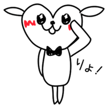 An interesting dog sticker #2452212