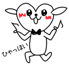 An interesting dog sticker #2452227