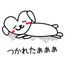 An interesting dog sticker #2452234