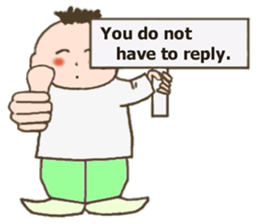 Mr. Mohawk(English Version) sticker #2453021