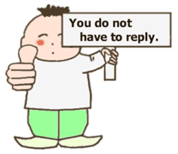 Mr. Mohawk(English Version) sticker #2453021