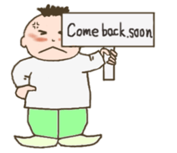 Mr. Mohawk(English Version) sticker #2453022