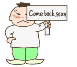 Mr. Mohawk(English Version) sticker #2453022