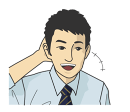 Businessman T sticker #2453250