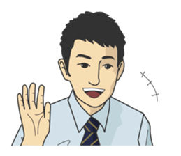 Businessman T sticker #2453251