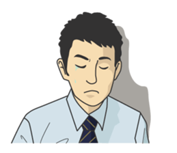 Businessman T sticker #2453261