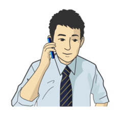 Businessman T sticker #2453264