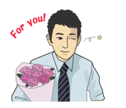 Businessman T sticker #2453265