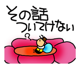 Bees "HACHISUKE" sticker #2453322