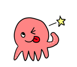 cute octopus sticker #2453851