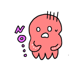cute octopus sticker #2453855