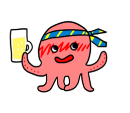cute octopus sticker #2453864