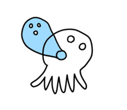 cute octopus sticker #2453873