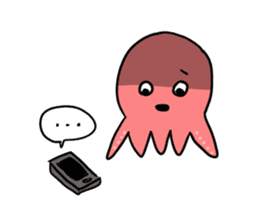 cute octopus sticker #2453879
