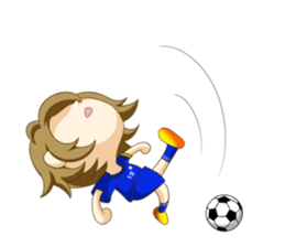 I love soccer. sticker #2454138