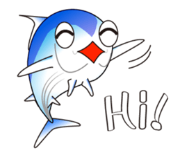 Skipjack sticker Bony sticker #2454168