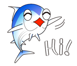 Skipjack sticker Bony sticker #2454168