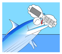 Skipjack sticker Bony sticker #2454196