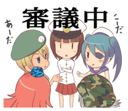 Military Girls IV sticker #2454308