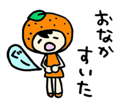 Okinawa_orange sticker #2454374