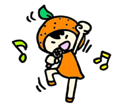 Okinawa_orange sticker #2454375