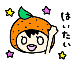 Okinawa_orange sticker #2454378