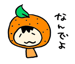 Okinawa_orange sticker #2454385