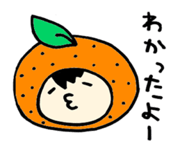 Okinawa_orange sticker #2454397
