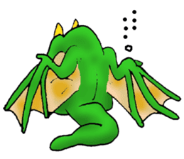 Baby dragon & Little hero sticker #2454538