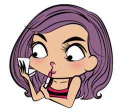 Little CHIC Club sticker #2455095