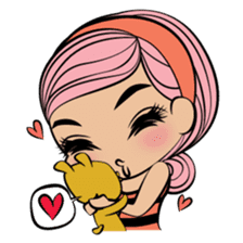 Little CHIC Club sticker #2455100