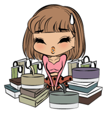 Little CHIC Club sticker #2455122