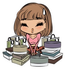 Little CHIC Club sticker #2455122